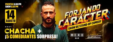 FORJANDO CARACTER: SHOW DE STAND-UP COMEDY