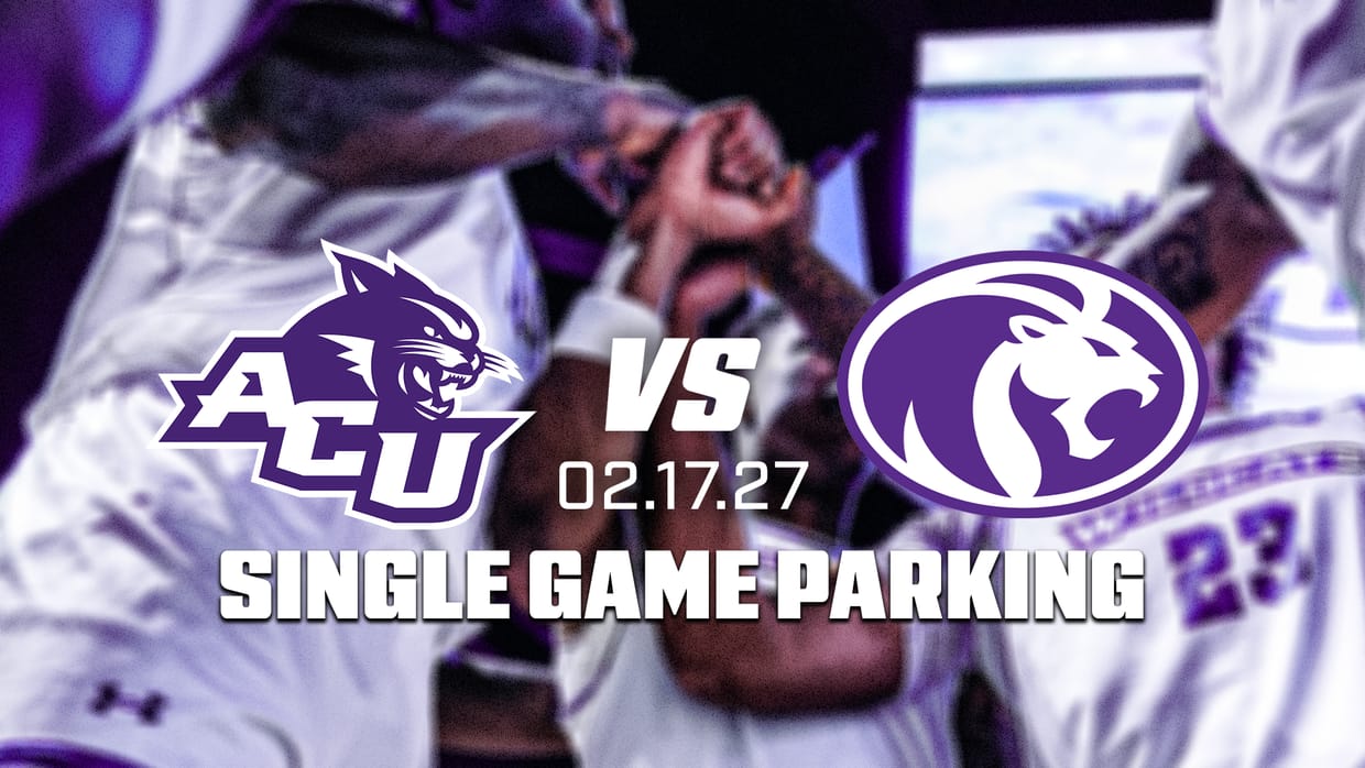 ACU MBB vs North Alabama Single Game Parking