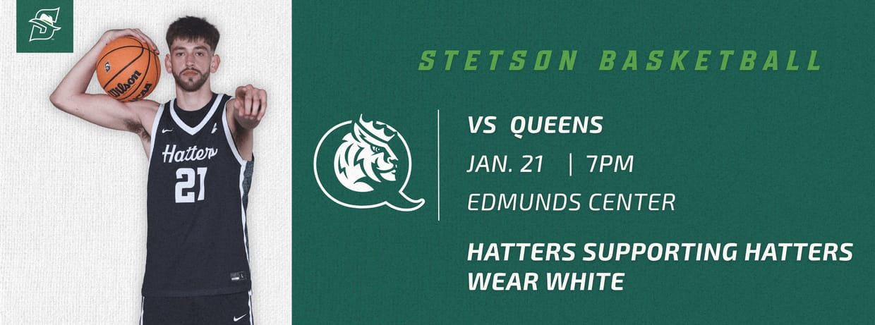 Stetson Men's Basketball vs Queens