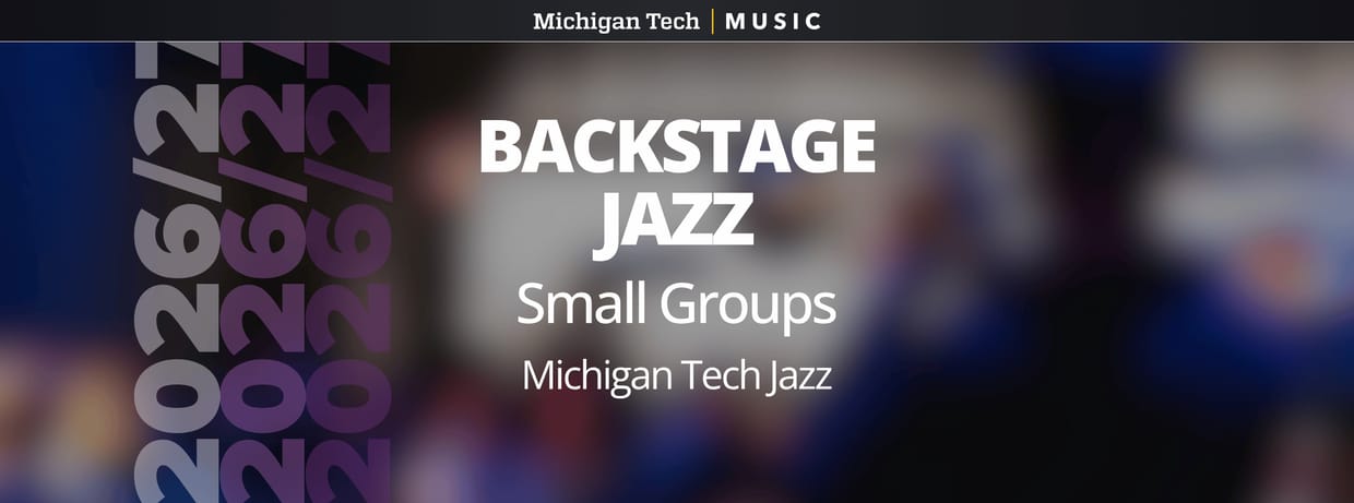 Backstage Jazz: Small Groups