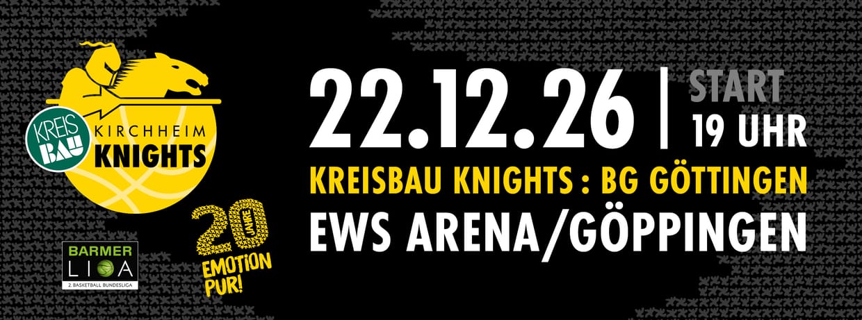 Kreisbau Knights vs. BG Göttingen