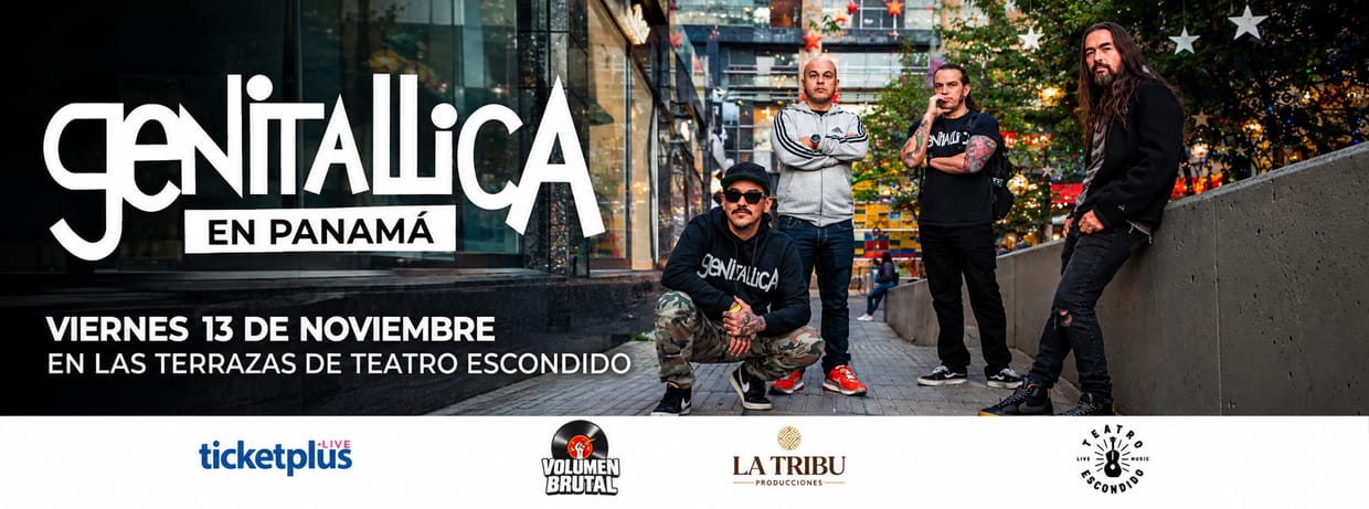 GENITALLICA REGRESA A PANAMÁ