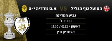 הפ' נוף הגליל - א.ס. נורדיה ירושלים