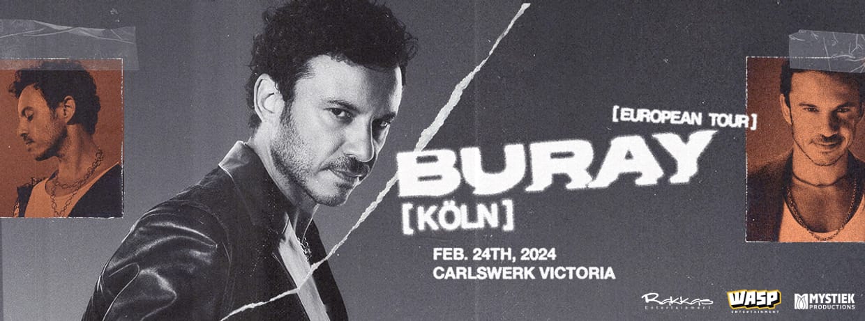 Sa 24.02.24 Buray Live im Carlswerk in Köln