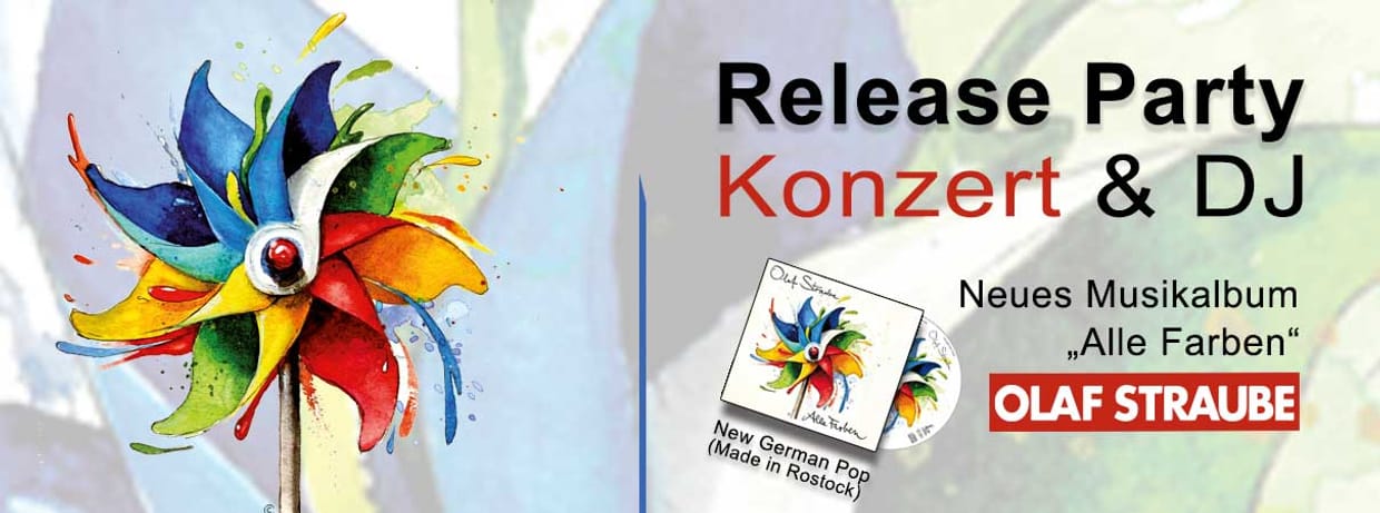 Olaf Straube live | Release Party "Alle Farben"