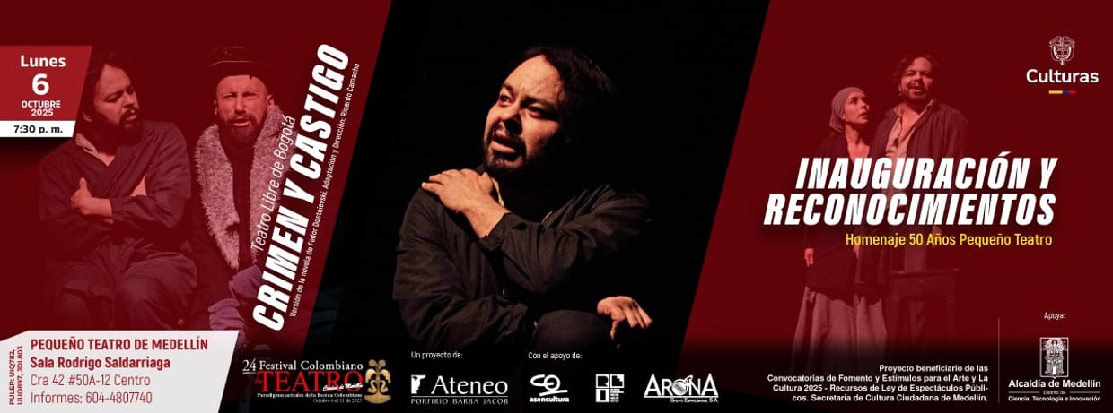 INAUGURACION 24 FESTIVAL COLOMBIANO DE TEATRO CIUDAD DE MEDELLIN