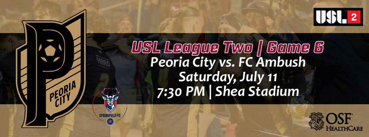 Peoria City vs. Springfield FC | July 11