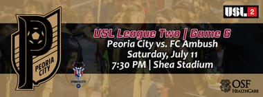 Peoria City vs. Springfield FC | July 11