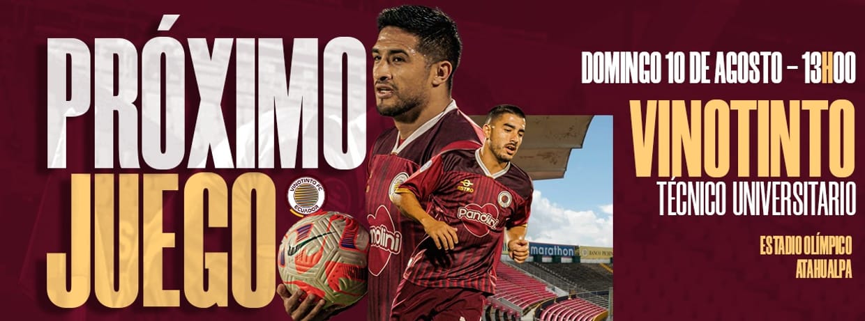 VINOTINTO F.C. y TÉCNICO UNIVERSITARIO
