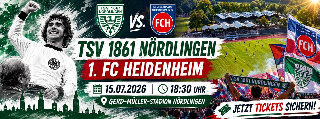 TSV 1861 Nördlingen - 1. FC Heidenheim