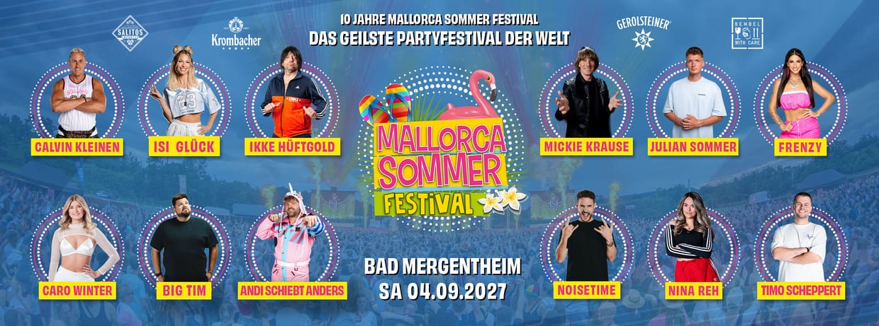 Mallorca Sommer Festival Bad Mergentheim 2027
