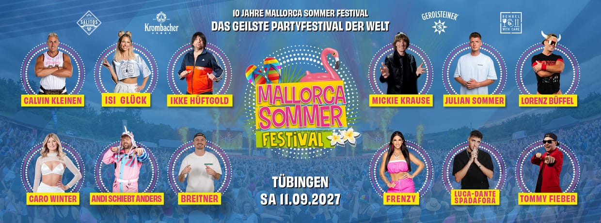 Mallorca Sommer Festival Tübingen 2027