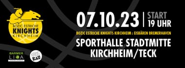 Bozic Estriche Knights Kirchheim vs. Eisbären Bremerhaven
