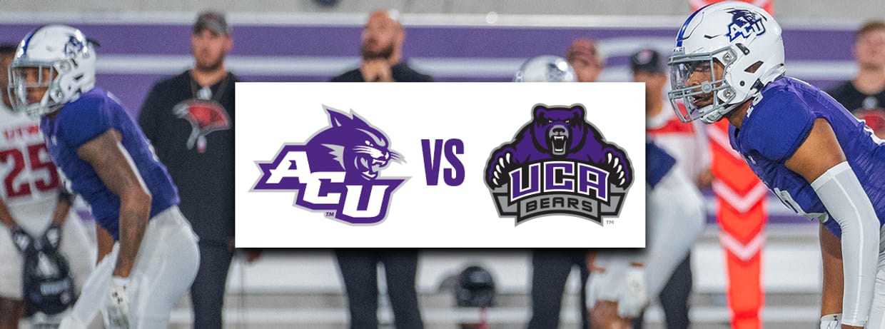 ACU Football VS University of Central Arkansas