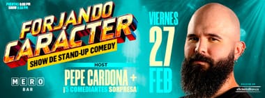 FORJANDO CARACTER: SHOW DE STAND-UP COMEDY