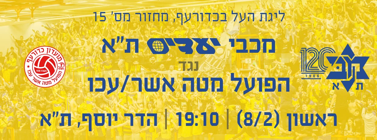 מכבי יעדים ת"א - הפועל מטה אשר/עכו