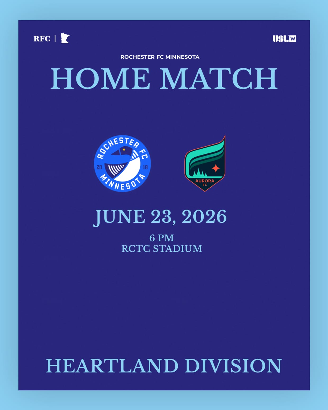 USL W RFC vs MN Aurora