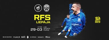 Tonybet Virslīga: RFS - FK Liepāja