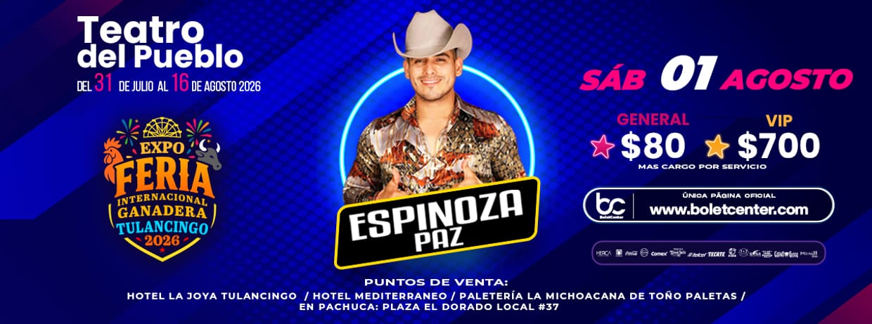 ESPINOZA PAZ 01/08/2026