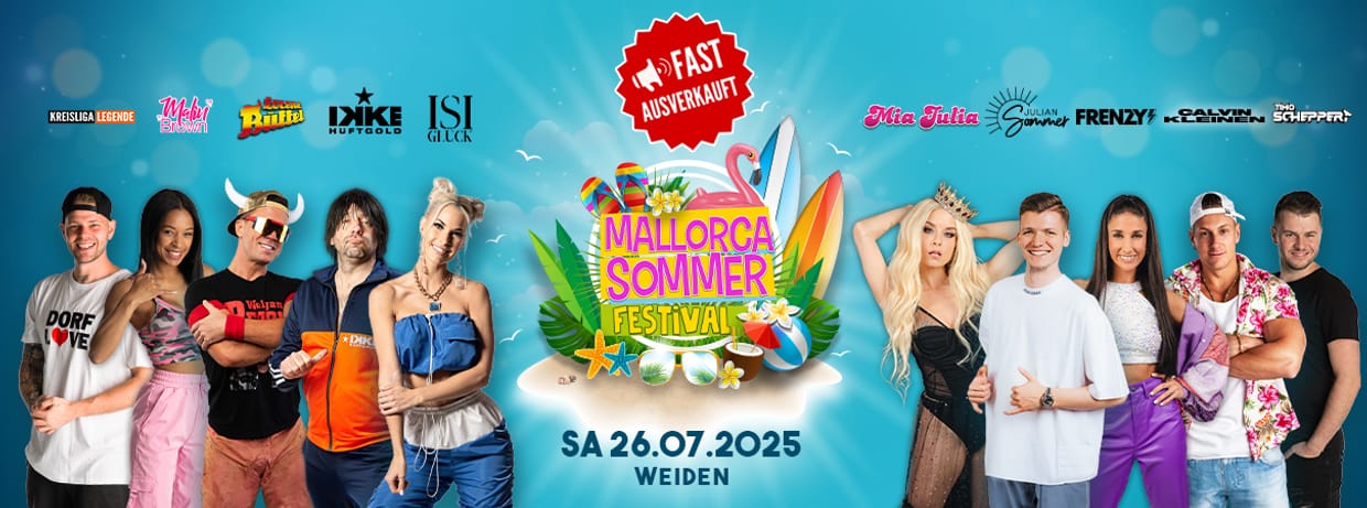 Mallorca Sommer Festival 2025 - Weiden