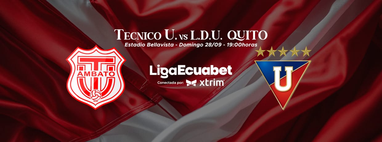 HINCHADA LOCAL- TÉCNICO UNIVERSITARIO vs LIGA DEPORTIVA UNIVERSITARIA