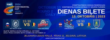 IIHF Kontinentālais kauss - 13. oktobris
