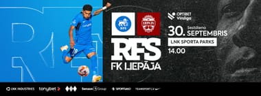 Optibet Virslīga: RFS - FK Liepāja