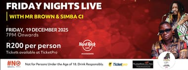 Friday Nights Live with Mr Brown & Simba CI