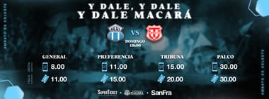 Hinchada Local CD MACARÁ vs TÉCNICO UNIVERSITARIO