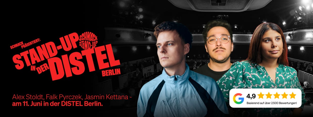 SCHNACK ALLSTARS in der DISTEL Berlin