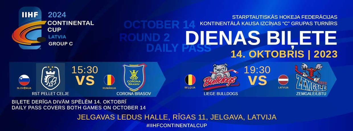 IIHF Kontinentālais kauss - 14. oktobris