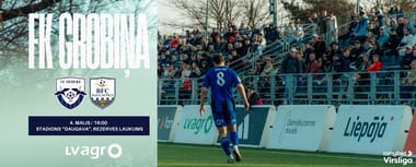Tonybet Virslīga: FK Grobiņa - BFC Daugavpils
