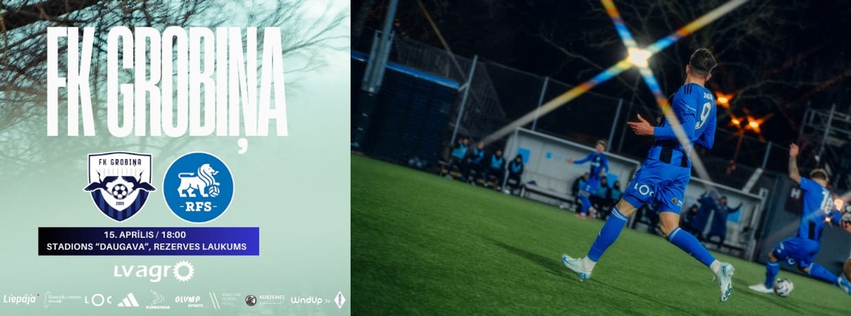 Tonybet Virslīga: FK Grobiņa - RFS