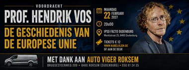 Prof. Hendrik Vos - De geschiedenis van de Europese Unie
