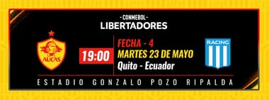 SD AUCAS vs RACING CLUB