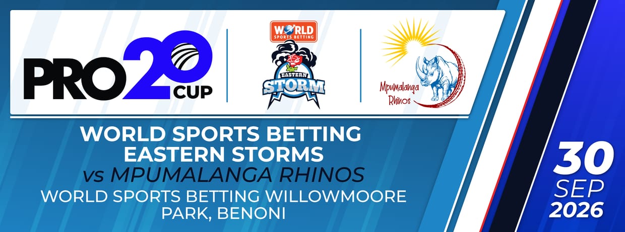 World Sports Betting Eastern Storm vs Mpumalanga Rhinos