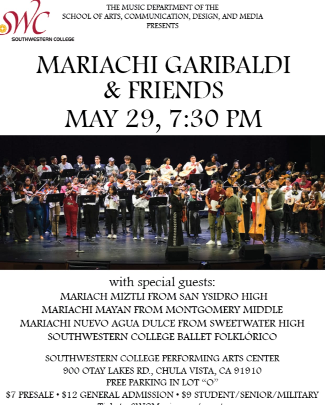 Mariachi Garibaldi & Mariachi Scholarships