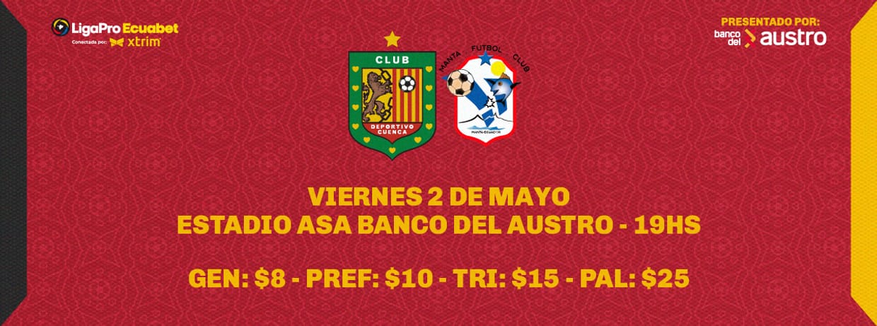 DEPORTIVO CUENCA VS MANTA