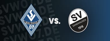 Waldhof Mannheim vs SV Sandhausen