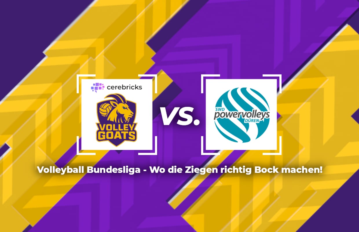 cerebricks VOLLEY GOATS vs. SWD powervolleys Düren
