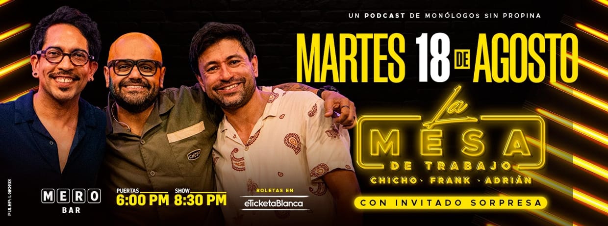 LA MESA DE TRABAJO EN VIVO (EN MERO BAR)