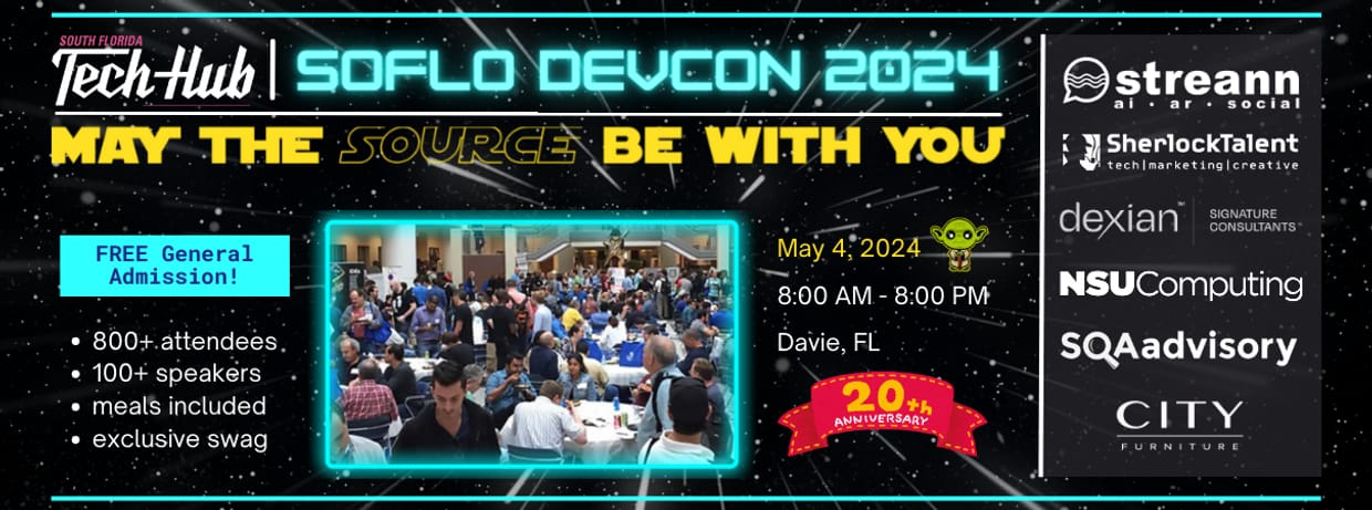 SoFlo DevCon 2024 | South Florida Tech Hub