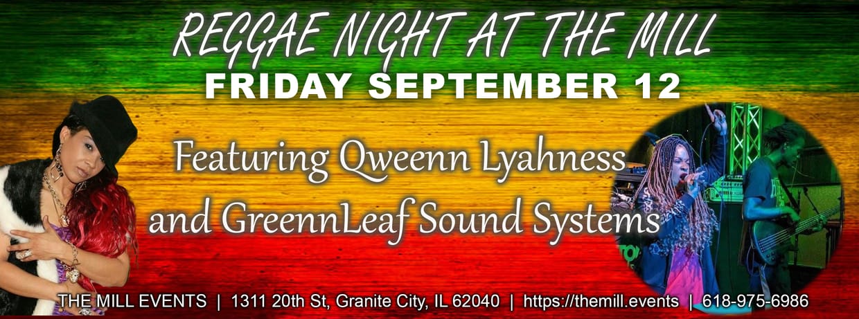 REGGAE NIGHT AT THE MILL!