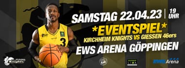 VfL Kirchheim Knights vs. JobStairs Gießen 46ers