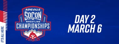 2027 Explore Asheville SoCon Wrestling Championships - Day 2