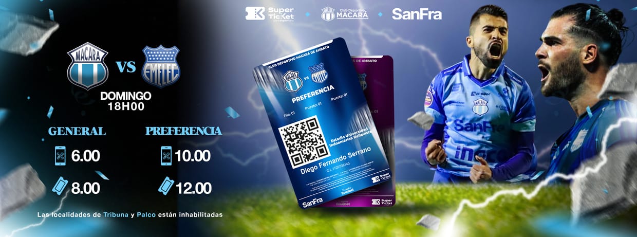 HINCHADA LOCAL CD MACARÁ vs CS EMELEC