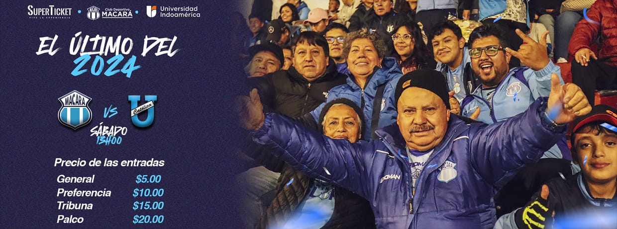 HINCHADA LOCAL CD MACARÁ vs UNIVERSIDAD CATÓLICA