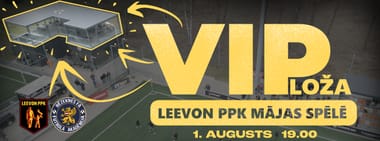 VIP LOŽA Leevon PPK mājas spēlē pret Rēzeknes komandu