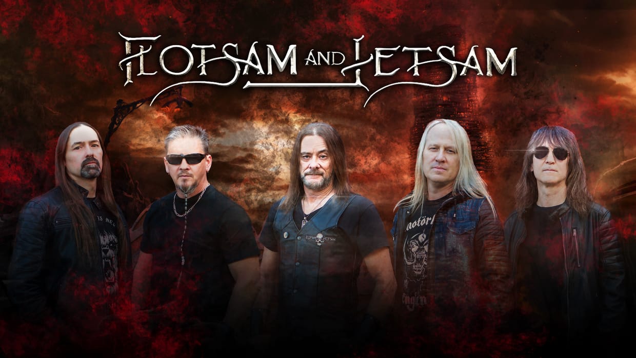 FLOTSAM AND JETSAM - BLOOD IN THE WATER TOUR 2023