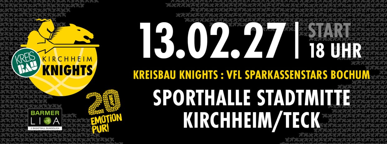 Kreisbau Knights vs. SparkassenStars Bochum